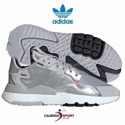 Fashion Adidas Originals Nite Jogger Sneaker EE5851 Unisex Silver 42