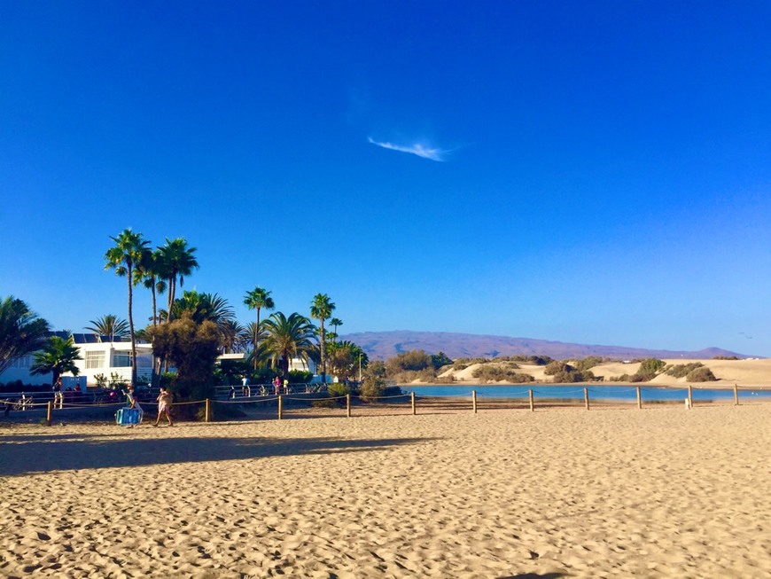 Lugar Playa de Maspalomas, Gran Canaria