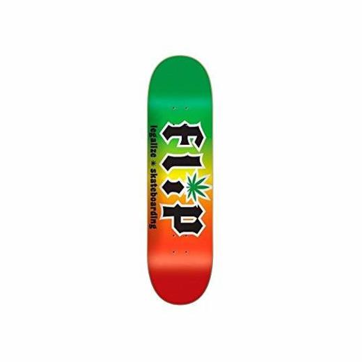 Flip HKD Legalize Rasta 8.25" Skateboard Deck