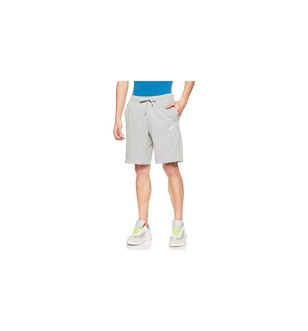 Social NIKE Club Short JSY Pantalones Cortos, Hombre, Gris