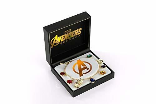 Avengers Marvel Endgame Infinity Stone Charm Bracelet