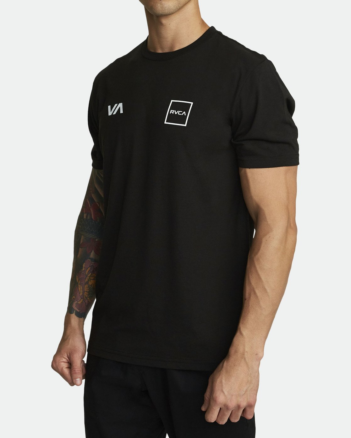 Productos T-SHIRT RVCA RVCA LANE VA SPORT BLACK