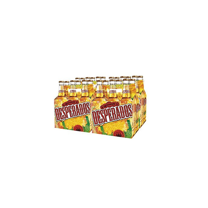 Product Desperados Cerveza - Caja de 24 Botellas x 330 ml - Total