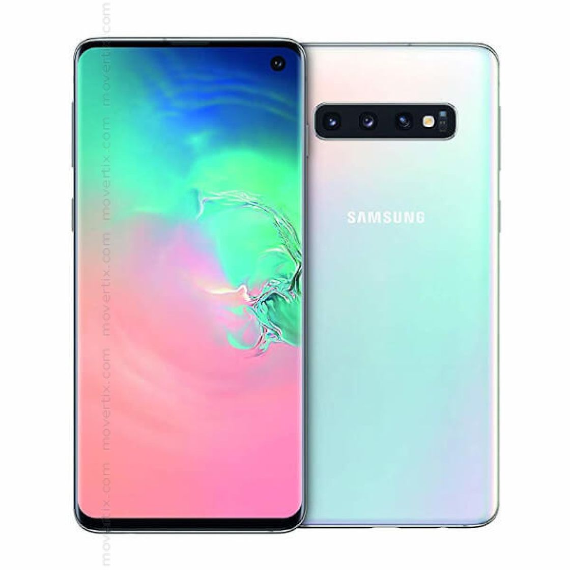 Social Samsung Galaxy S10 - Smartphone de 6.1",  Dual SIM, Blanco