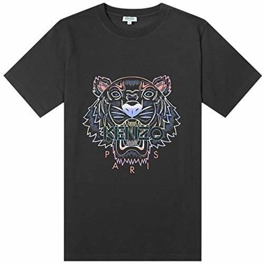 Kenzo 5TS026 Tiger - Camiseta para Hombre, Color Negro Negro Negro