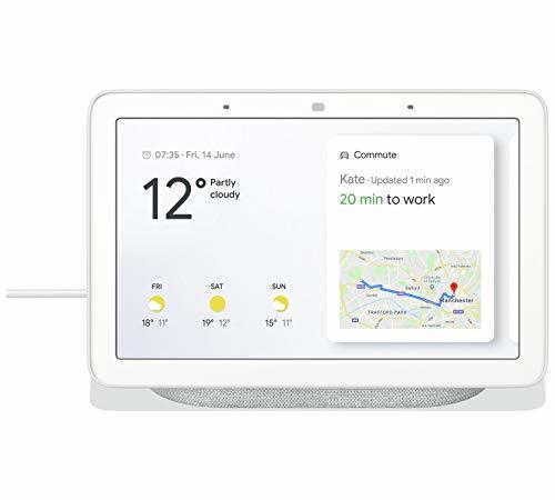 Home Google Nest Hub Hands-Free Smart Wi-Fi Speaker with 7" Screen