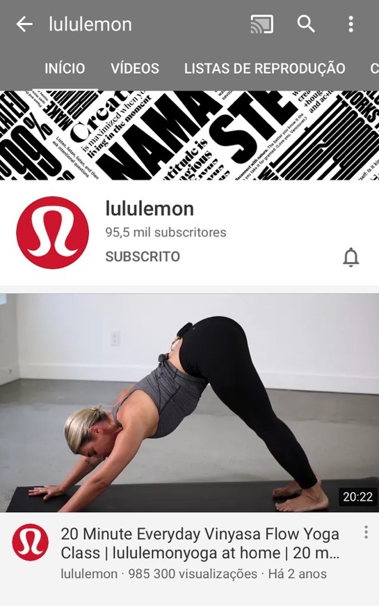 Fashion Lululemon channel