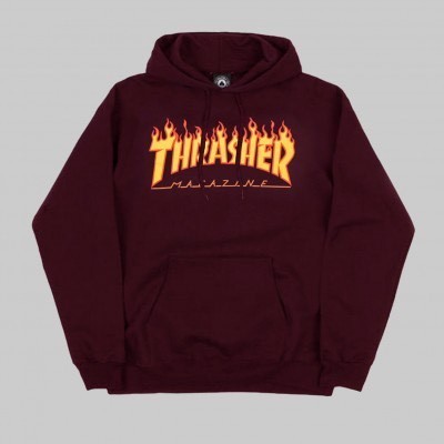 Trasher Flame Hoodie