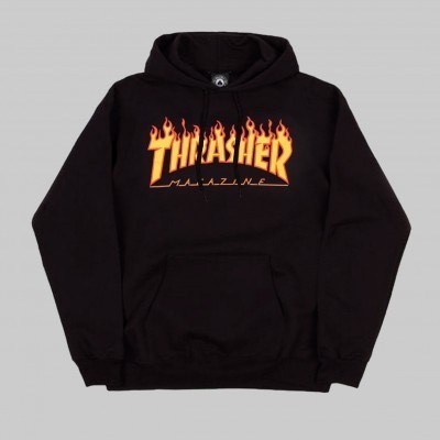 Trasher Flame Hoodie