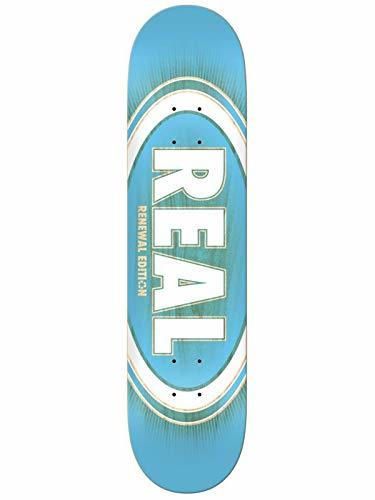 REAL Skateboard Deck Oval Burst Fade 8.5"