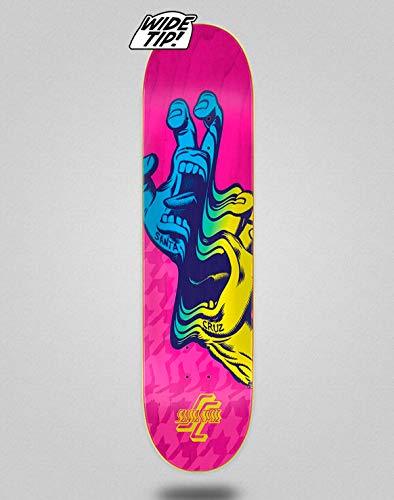 Place Lordofbrands Santa Cruz Glitch Hand Wide Tip 8.25 Monopatín Skate Skateboard Deck