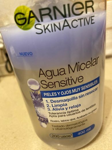 Agua micelar sensitive 