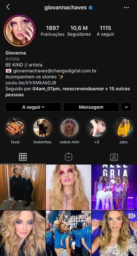 Giovanna (@giovannachaves) • Instagram photos and videos