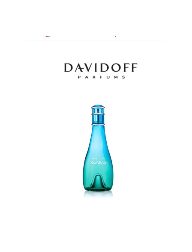 Producto Davidoff cool water woman 