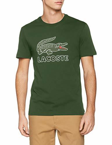 Moda Lacoste Th6386 Camiseta, Verde