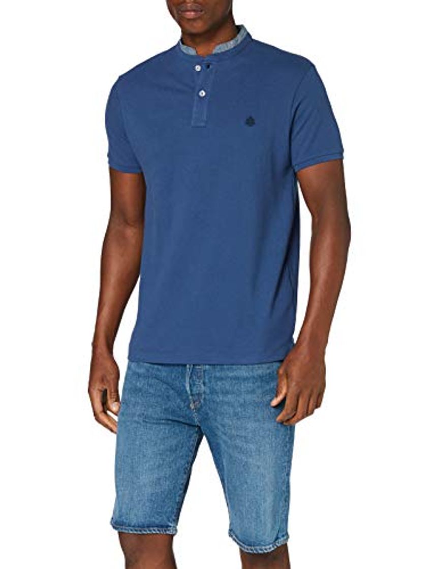 Springfield 5Ba Mao Basic Chambray-c/13 Polo, Azul
