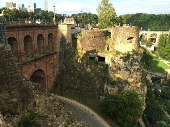 Place Pétrusse Casemates