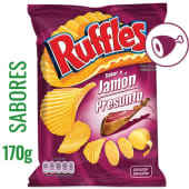 Social Batatas Fritas Onduladas com Sabor Presunto - Continente ...