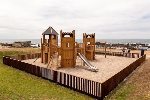 Parque Infantil da Praia do Homem do Leme no Porto