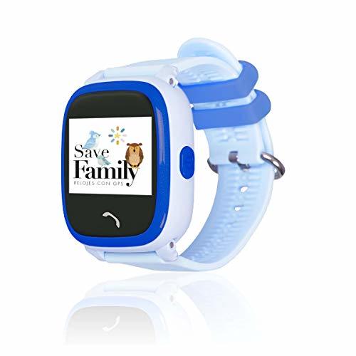 Moda Reloj con GPS para niños SaveFamily Modelo Completo Azul