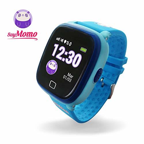 Electrónica SoyMomo H2O Reloj Inteligente para Niños con GPS y Botón SOS, Móvil