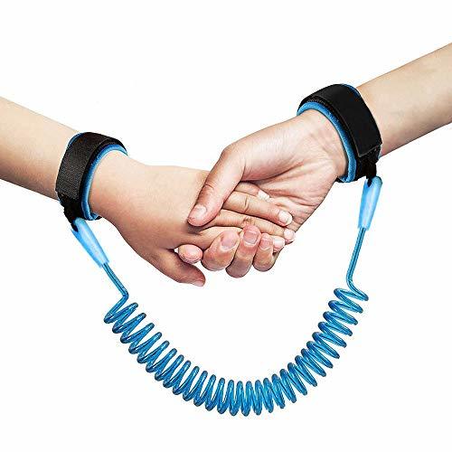 Productos Antiperdida Niños, Pulsera Antiperdida Niños, Niño Anti-lost Correa de Muñeca para Caminar/Compras, Ajustable, Suave Yelástica,