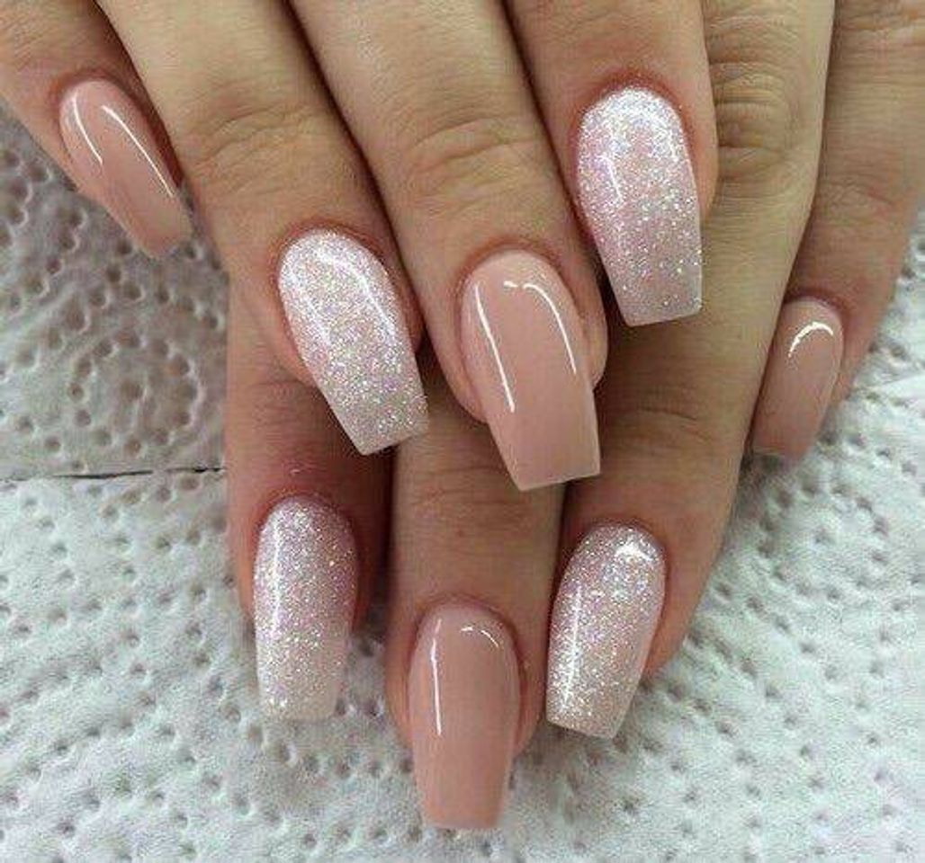 Moda Unhas rosa