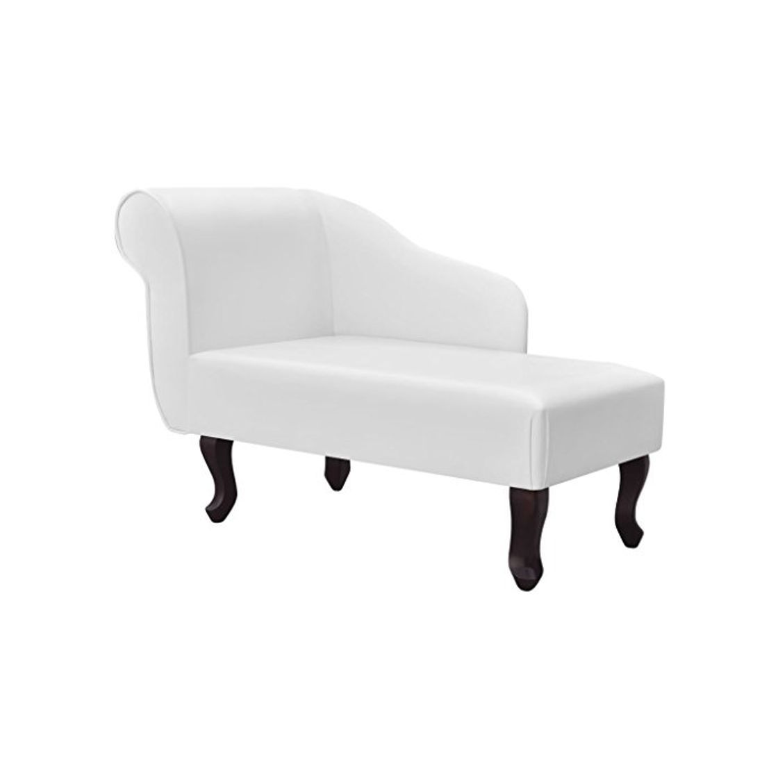 Producto vidaXL Sillón Blanco de Cuero Artificial Elegante Lujoso reposabrazos Izquierdo