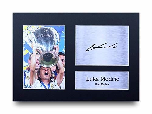 HWC Trading Luka Modric A4 Sin Marco Regalo De Visualización De Fotos