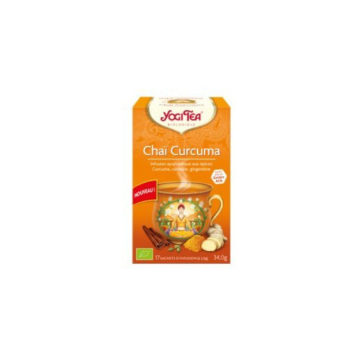 Belleza Yogi Tea Chai Curcuma 17 sachets