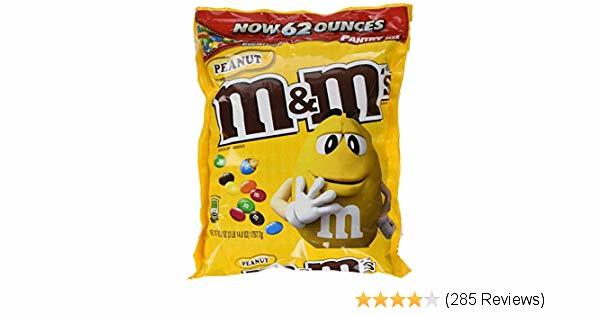 M&M Peanut Candy, 62 Ounce : Candy And ... - Amazon.com
