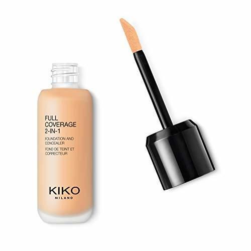 KIKO Milano Cobertura completa 2 en 1 base y corrector maquillaje 25
