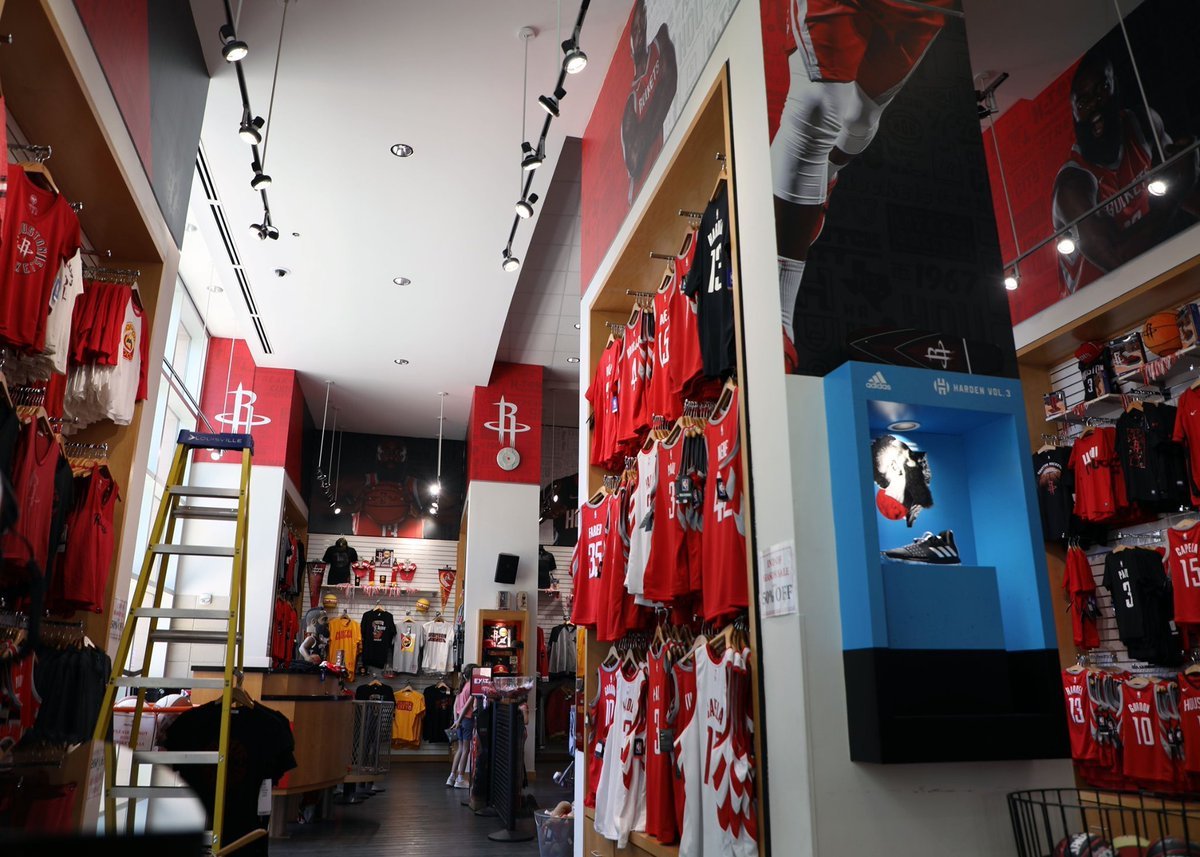 Lugar Houston Rockets Team Shop