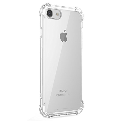 Fashion Funda Compatible con iPhone 6 6S Carcasa Silicona Transparente Protector TPU Airbag