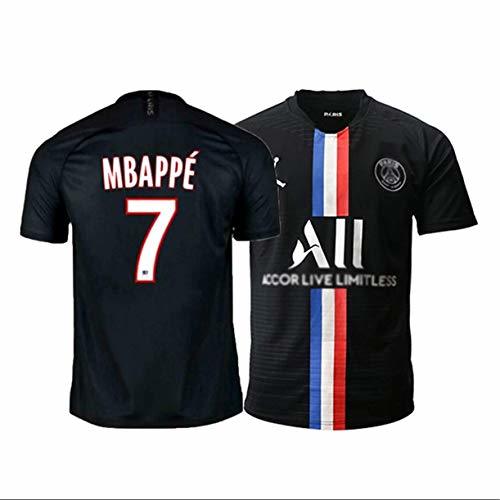 Product 377LA Camiseta De Fútbol #7 Neymar Jr #10 Mbappé 2020 Niños Y