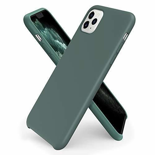 ORNARTO Funda Silicone Case para iPhone 11 Pro, Carcasa de Silicona Líquida