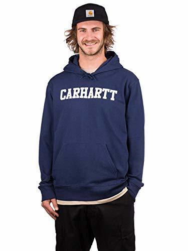 Social Carhartt College Sudadera con Capucha para Hombre Azul I02466901
