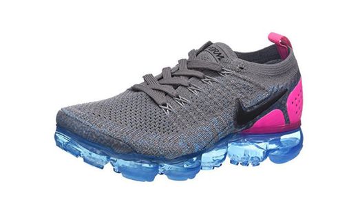 Nike W Air Vapormax Flyknit 2, Zapatillas de Running para Mujer, Gris