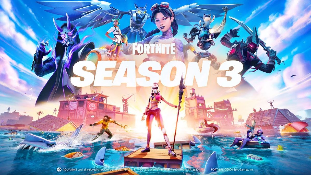 Fashion Fortnite Chapter 2 - Season 3  Splashdown Launch 