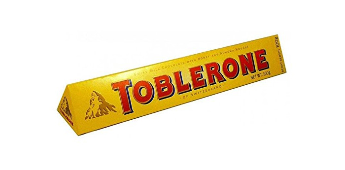 Producto TOBLERONE SWISS MILK CHOCOLATE WITH HONEY AND ALMOND NOUGAT 6 X 100