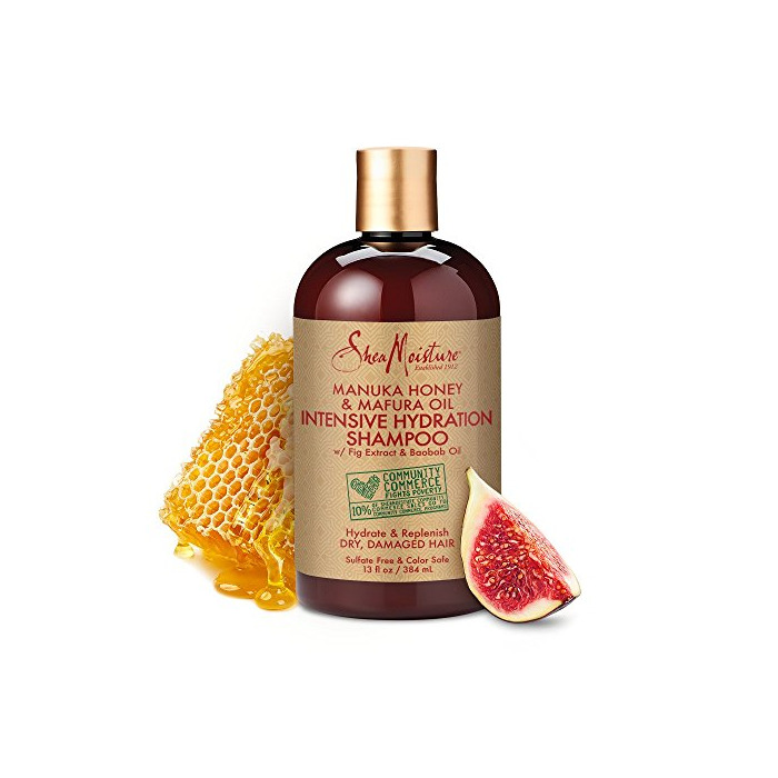 Social Shea Moisture Manuka Honey & Mafura Oil Intensive Hydration Shampoo 384ml