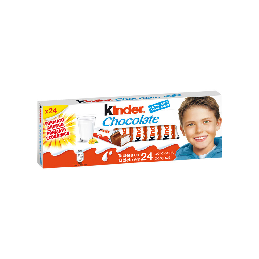 Social Kinder Chocolate Barritas de Chocolate con Leche