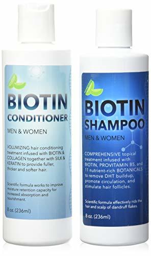 Belleza Biotin Shampoo and Conditioner Hair Loss Treatment for Thinning Hair