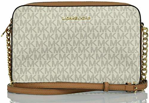 Fashion Michael Kors Jet Set - Bolso bandolera para mujer, Dorado