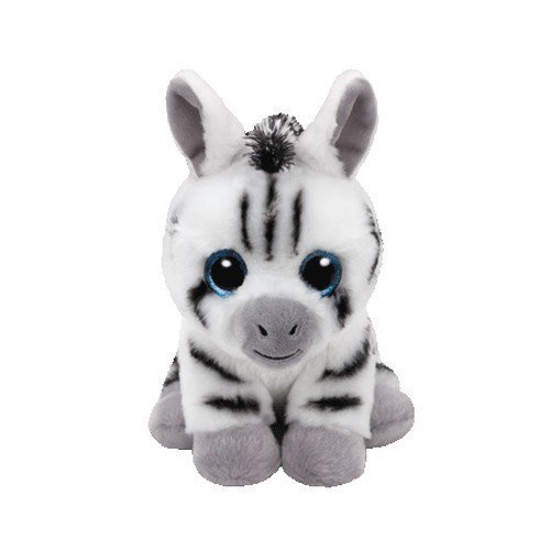 Product TY - Beanie Babies Stripes, peluche zebra, 15 cm