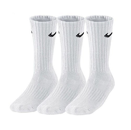 Fashion Nike 3Ppk Value Cotton Crew - Calcetines unisex