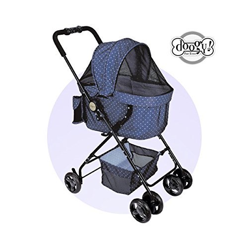 Place Poussette Dot-City Bleue Chiens MOINS 8