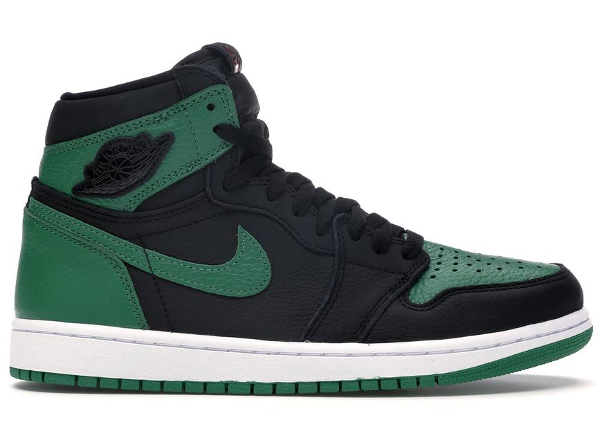 Social Jordan 1 Retro High Pine Green Black