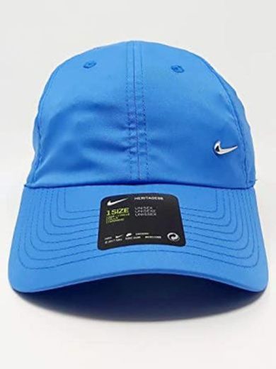 Nike Y Nk H86 Cap Metal Swoosh Hat, Unisex niños, Azul