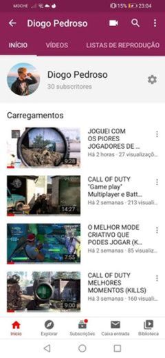 Canal do YouTube metam like e subscreve é posso ajudar te